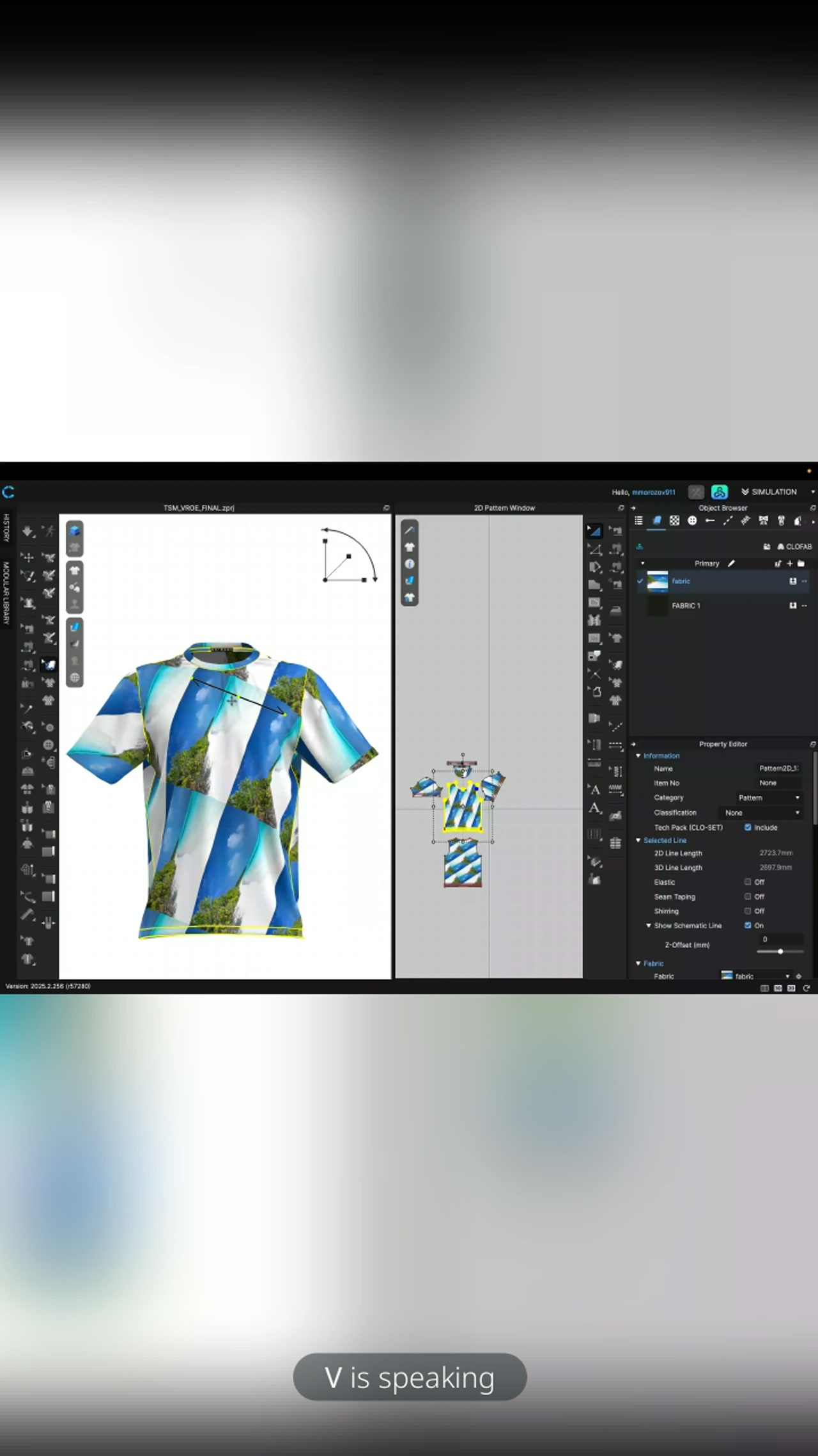CLO 3D готовый дизайн 2